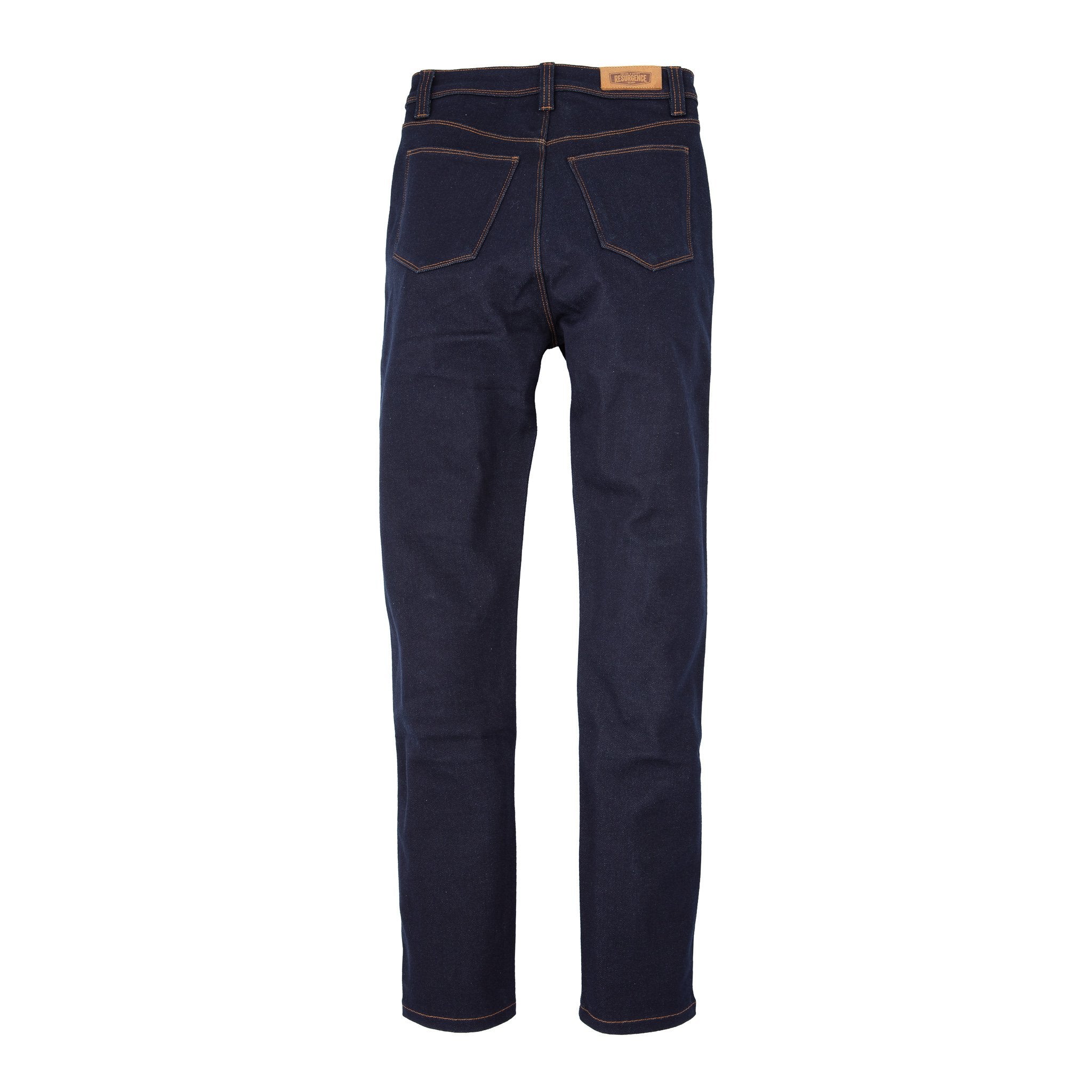 Resurgence Gear 2020 Ladies Ultimate Single Layer Motorcycle Jean in Indigo Blue