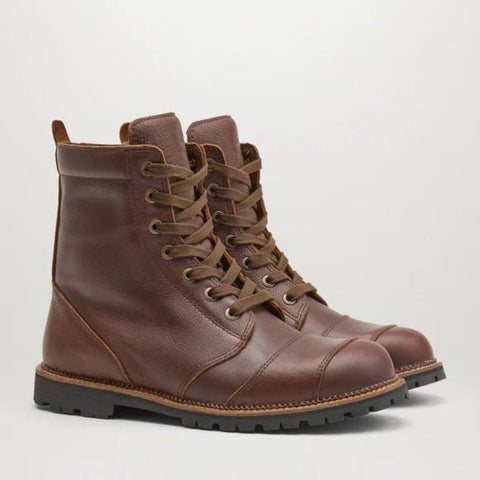 Belstaff Resolve Leather Motorcycle Boots