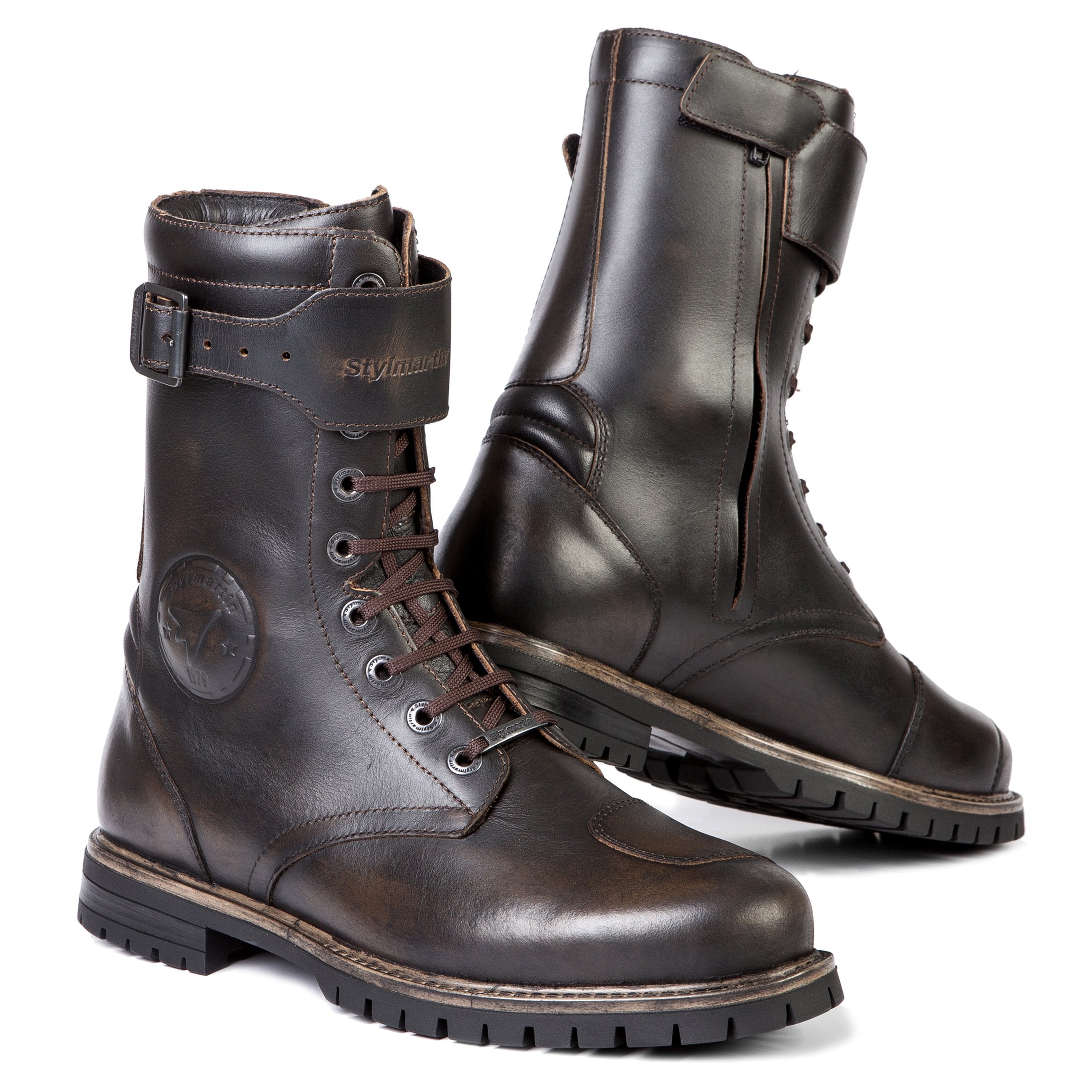 Stylmartin Rocket Urban Motorcycle Boot in Brown