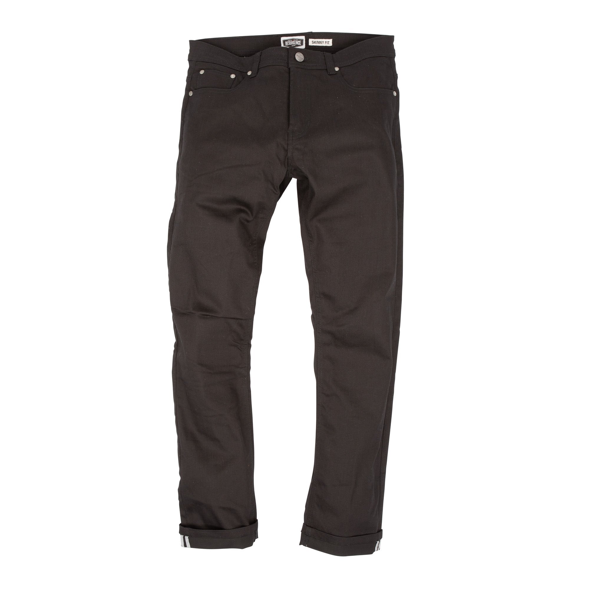 Resurgence Gear 2020 Warrior Black PEKEV Lite Motorcycle Jeans