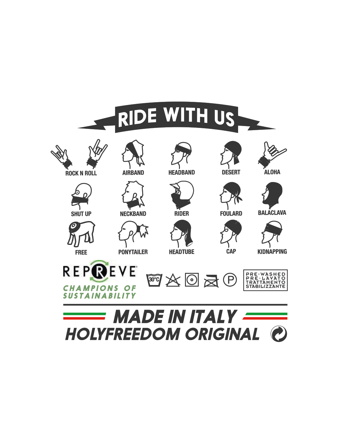 Holy Freedom Repreve Tube