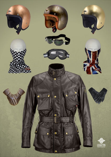 Distinguished Gentleman Motorcycle Clothing Style