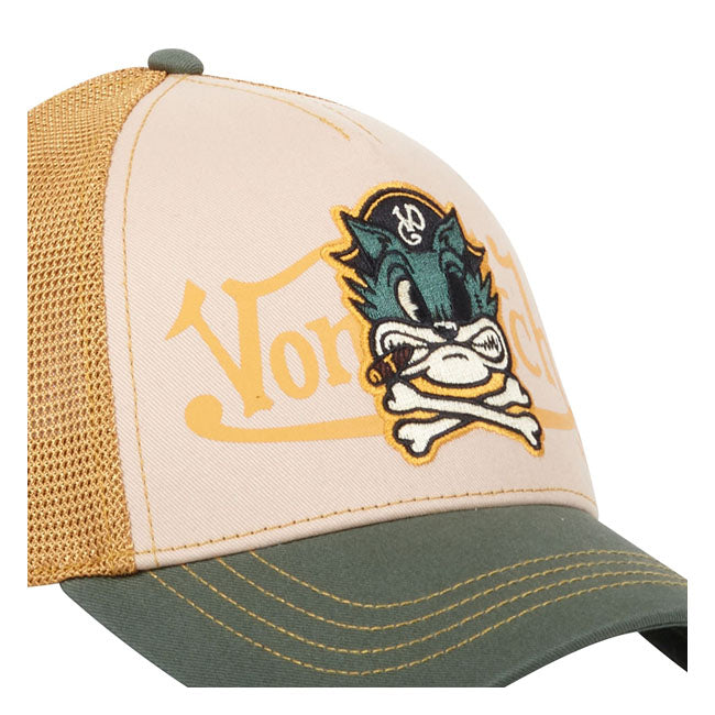 Von Dutch Trucker Cap - Pirate Cat – LEGACY85 - a Retro Culture brand