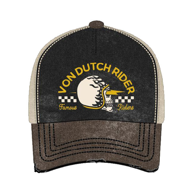 Cap Xavier Computer Von Dutch Retro Cap - Xavier Famous - Cream – LEGACY85 - a Retro ...