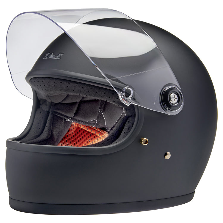 【未使用】Biltwell Gringo S XL ブラック バブルシールド付き Biltwell Gringo S - Flat Black - ECE R22.06 – LEGACY85 - a Retro