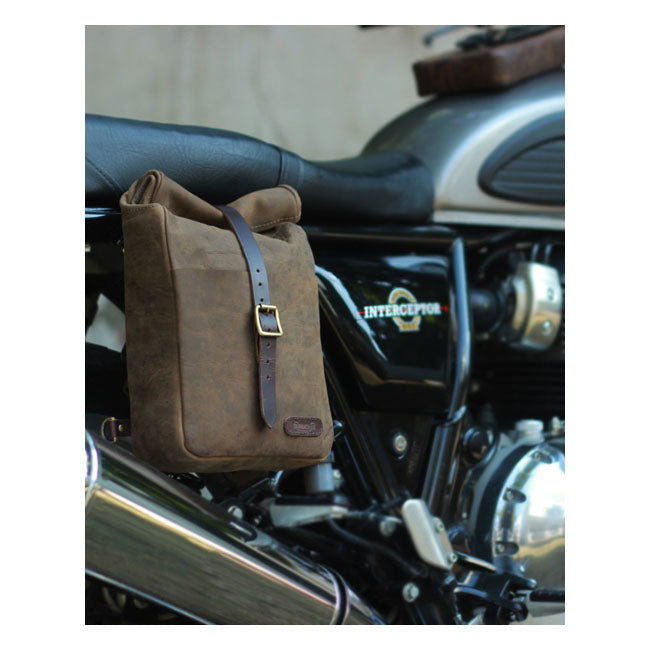 TRIP MACHINE MINI PANNIER - TOBACCO – LEGACY85 - a Retro Culture brand
