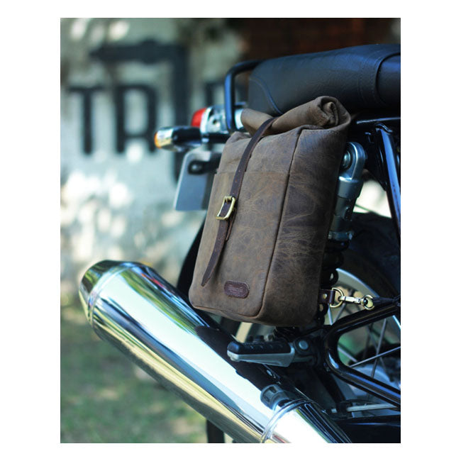 TRIP MACHINE MINI PANNIER - TOBACCO – LEGACY85 - a Retro Culture brand