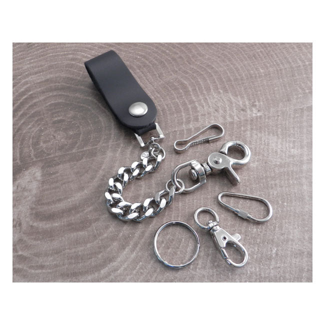 Amigaz Wallet Chain Leather Loop - Leash - Snap Hook – LEGACY85
