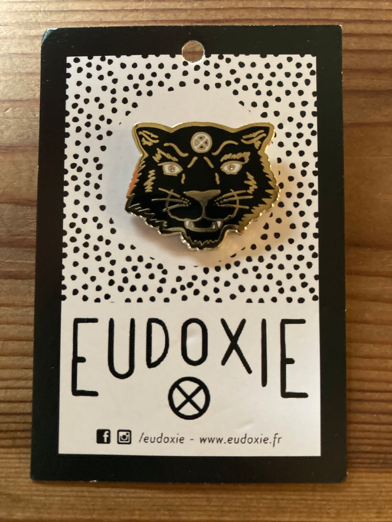 Eudoxie Tiger Pin Badge