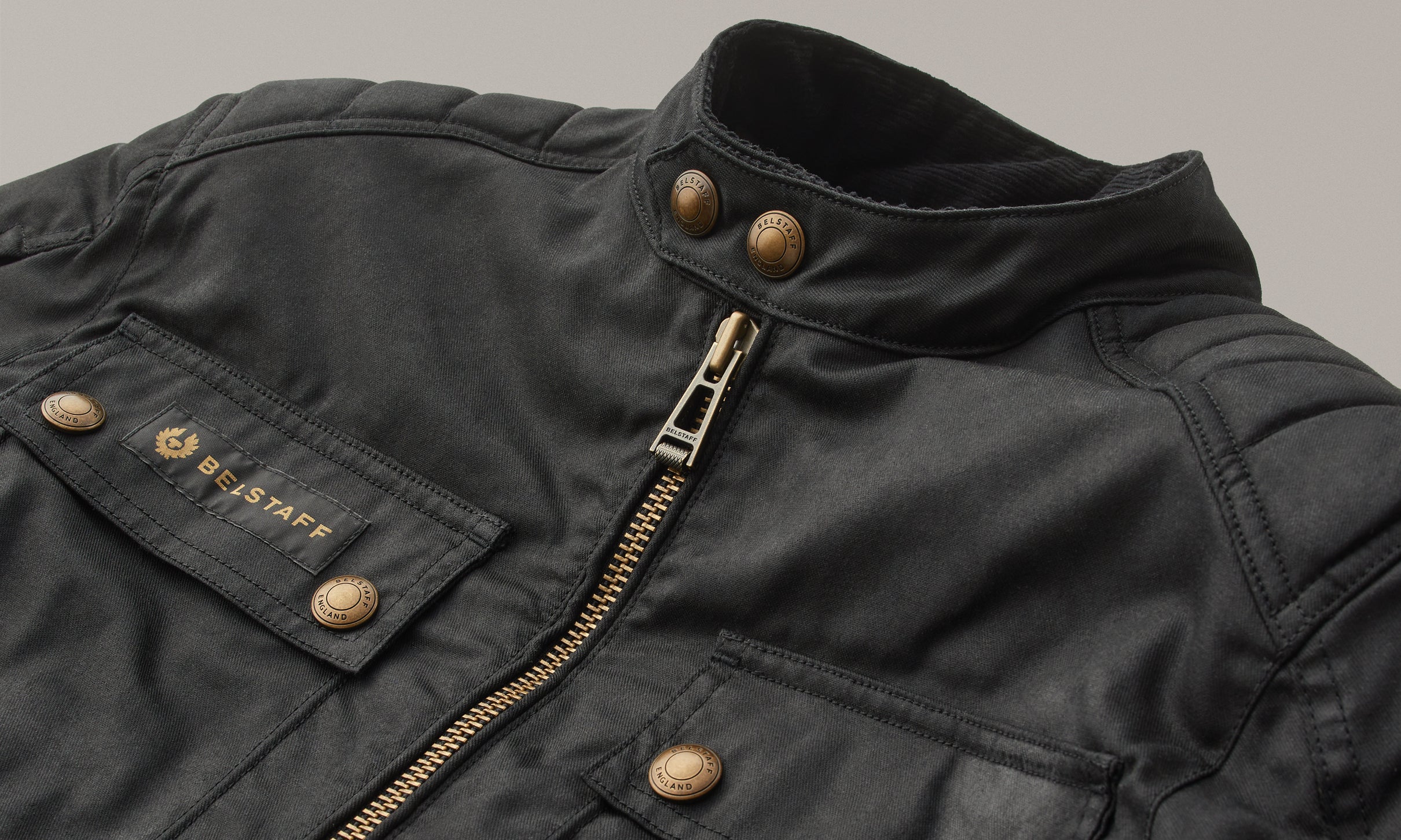 Belstaff Roberts Motorcycle Jacket - Black – LEGACY85 - a Retro