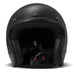 DMD Standard Collection - Vintage - Solid Gloss Black Open Face Helmet