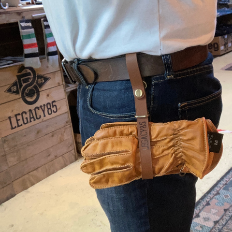 Legacy85 Leather Glove Holder