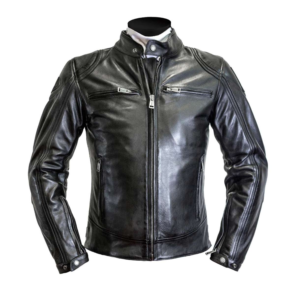 Helstons Modelo Leather Motorcycle Jacket – LEGACY85 - a Retro