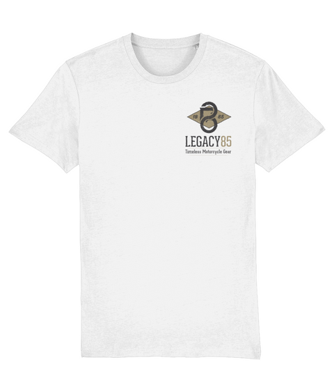Legacy85 Logo T-shirt - White