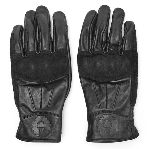Belstaff Clinch Leather Gloves - Black