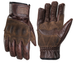 Fuel Rodeo Gloves - Brown Leather
