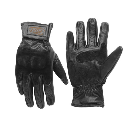 Fuel Ladies Rodeo Motorcycle Gloves - Black