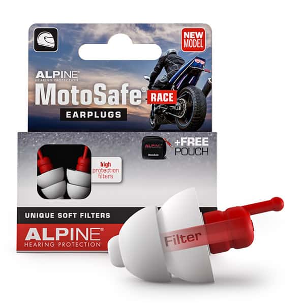 ALPINE MOTOSAFE TOUR EARPLUGS WITH MINI GRIP