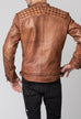 Backbird Men's Pembrey Leather Motorcycle Jacket