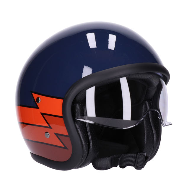 Roeg Sundown helmet - Lightning gloss navy