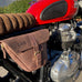 Royal Enfield Interceptor or Continental 650 - Tobacco Leather Side Panel Bags - Pair