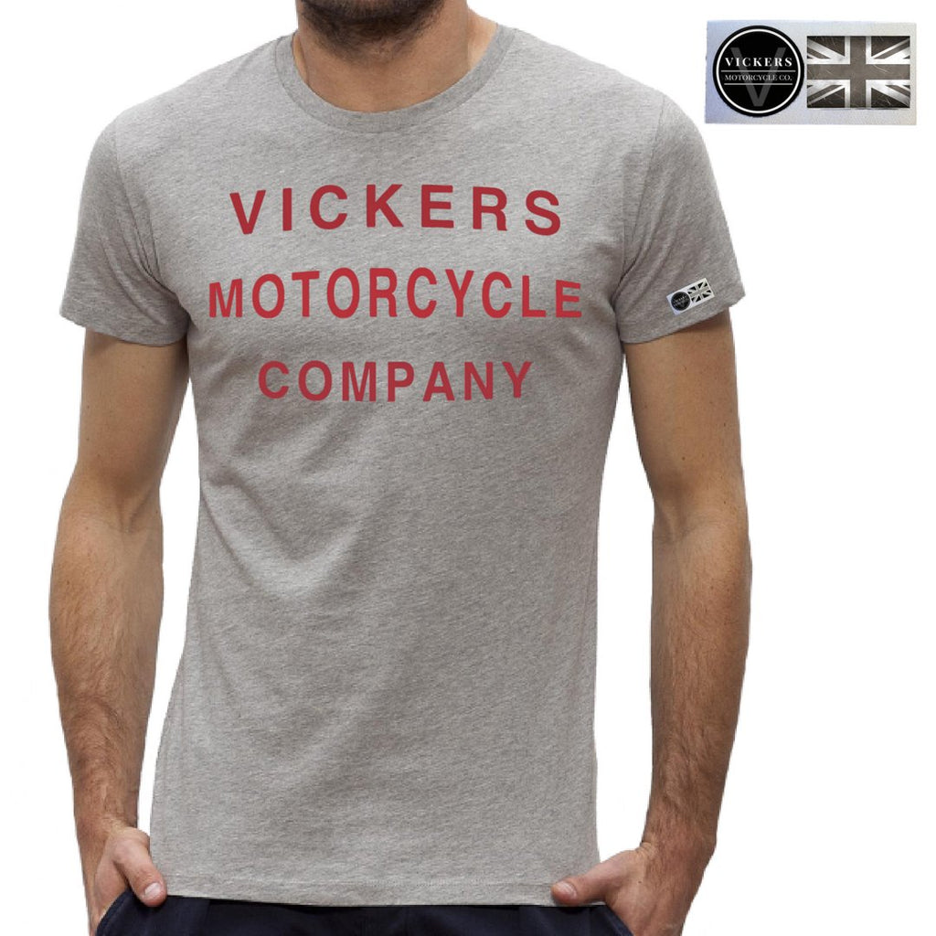Vickers Motorcycle Vintage Style Short Sleeve T Shirt