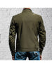 Holy Freedom - Ever Military Motorcycle Jacket - Military Green