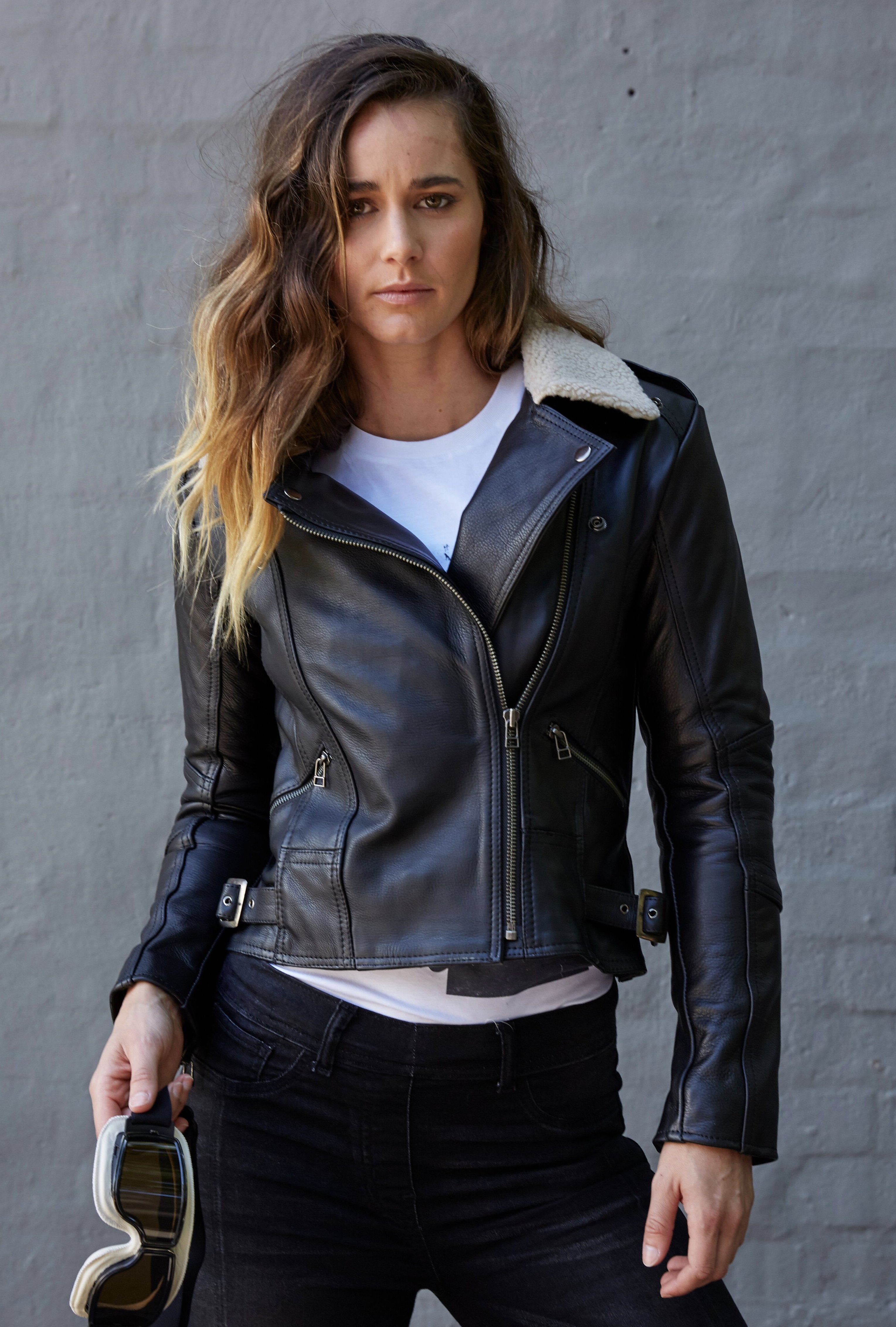 Blackbird Ladies Fly By Night Leather Jacket – LEGACY85
