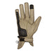 Helstons CONDOR leather motorcycle gloves - Beige/Black