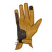Helstons CONDOR leather motorcycle gloves - Gold/Black