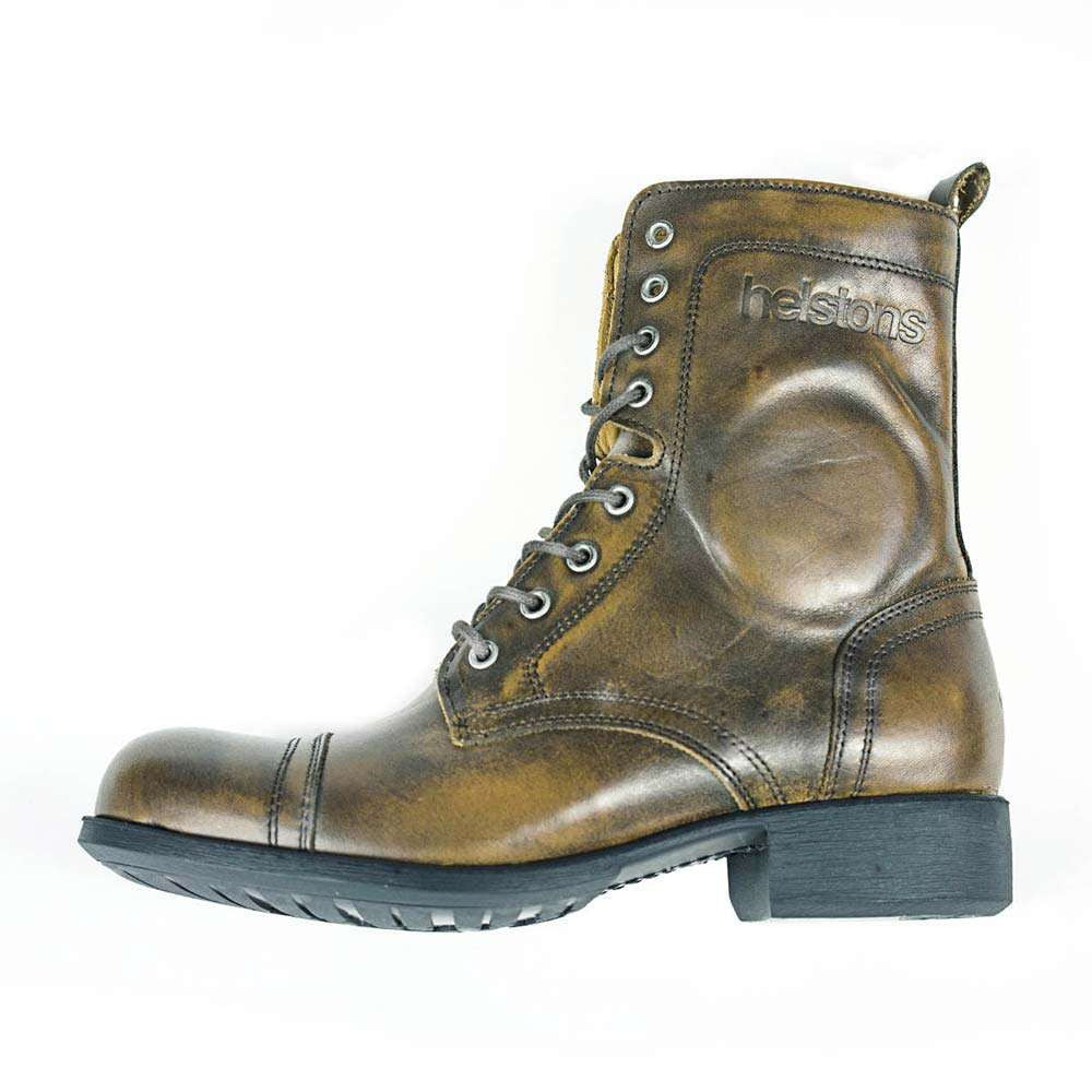Helstons LADY motorcycle boot - Aged brown