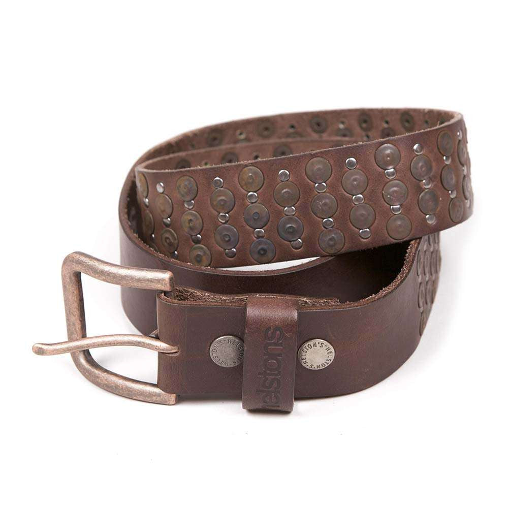 Helstons Studded Leather Belt