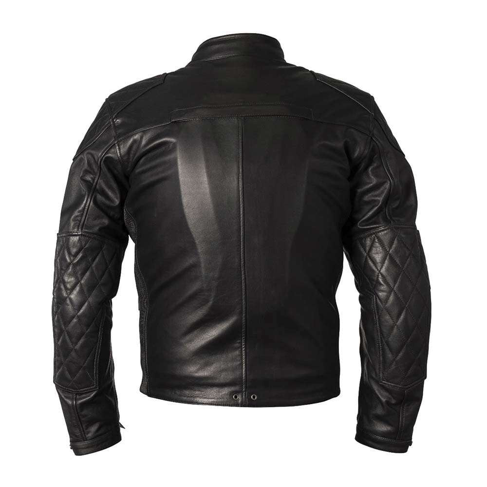 Tracker Black Leather vintage style motorcycle jacket – LEGACY85
