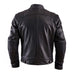 Helstons TRUST Leather Motorcycle Jacket - Black