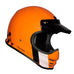 Origine Virgo MC Motorcycle Helmet - Danny Orange