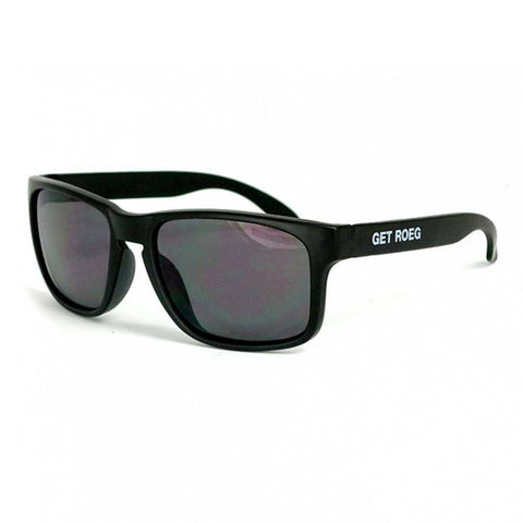 Roeg Billy Sunglasses - Black Frame - Smoke Lens