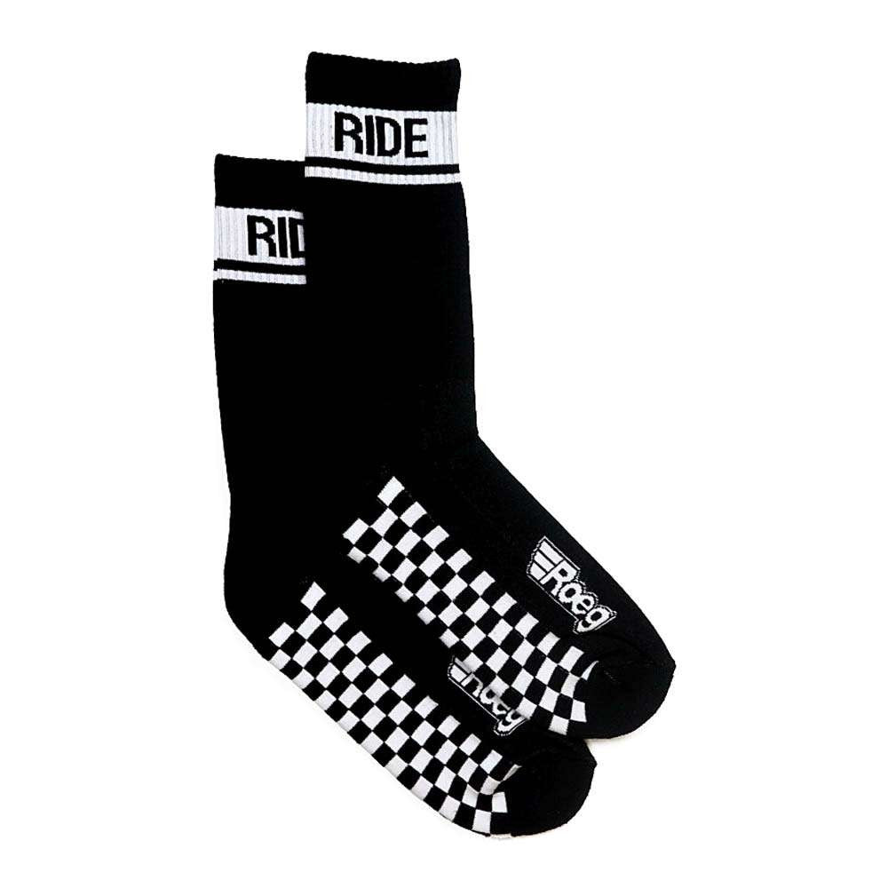 Roeg 'Early Finish' socks - Black