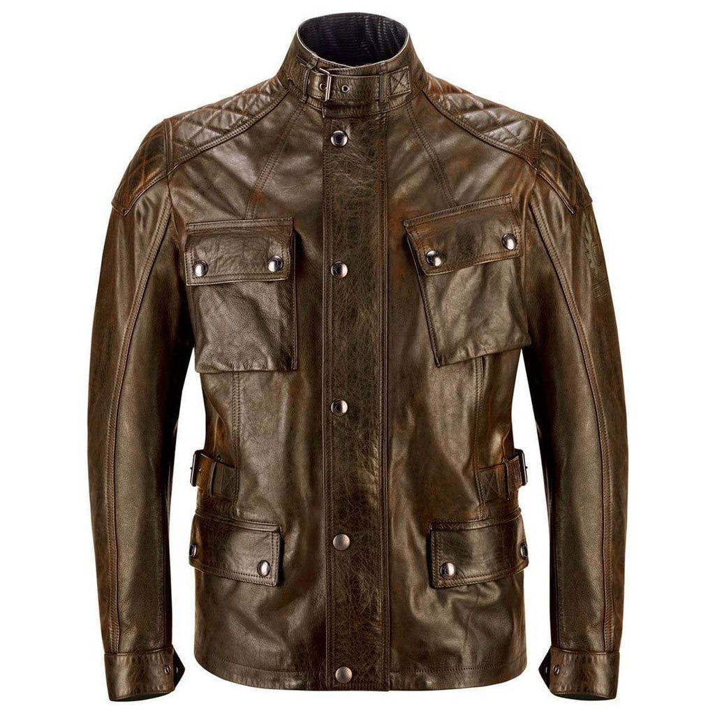 Belstaff Turner Leather Motorcycle Jacket